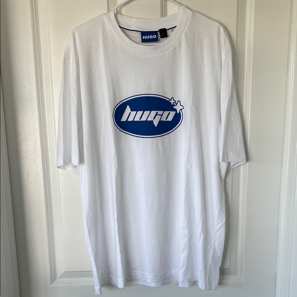 HUGO Graphic White Tee BRAND NEW